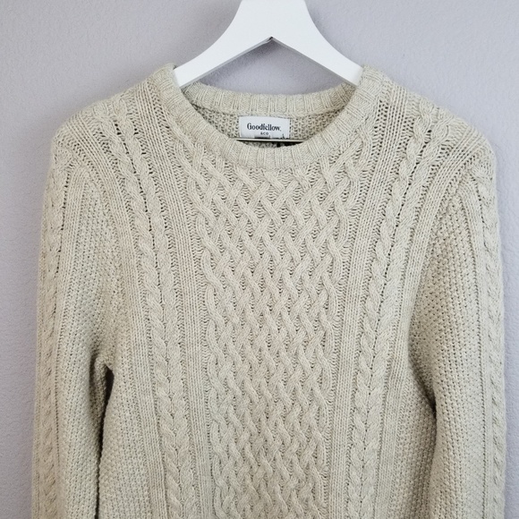 Sweaters | Goodfellow Cable Knit Cream 